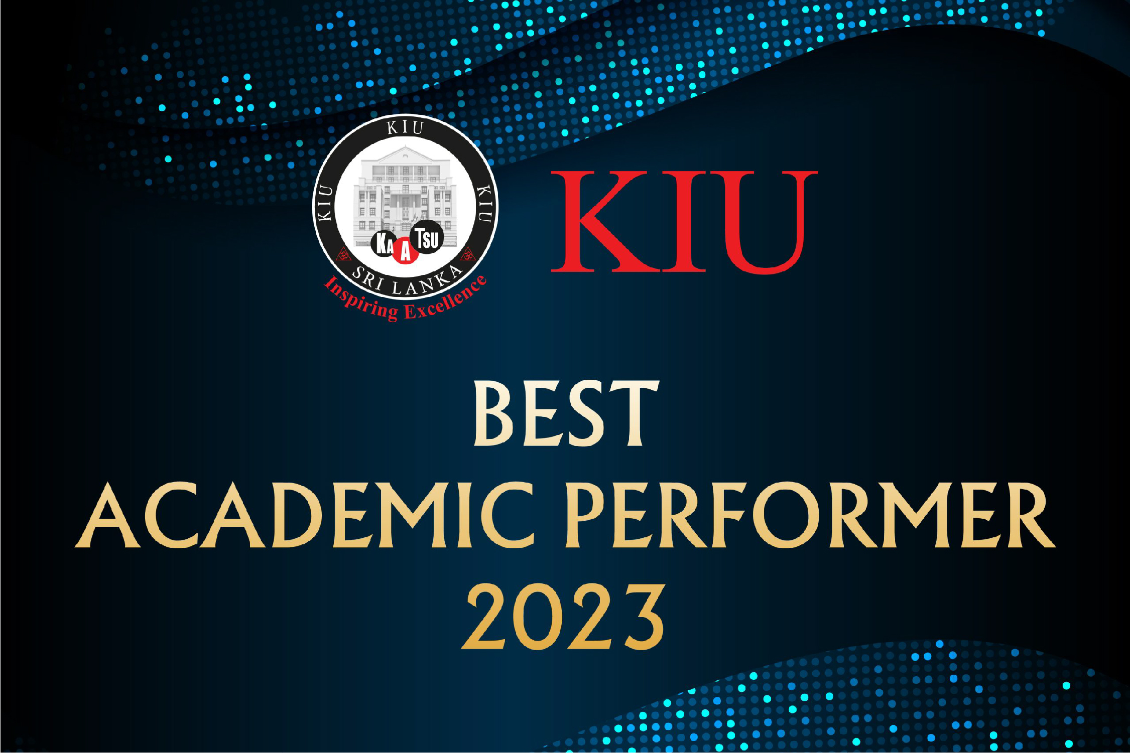 Awards of the BEST ACADEMIC PERFORMER 2023